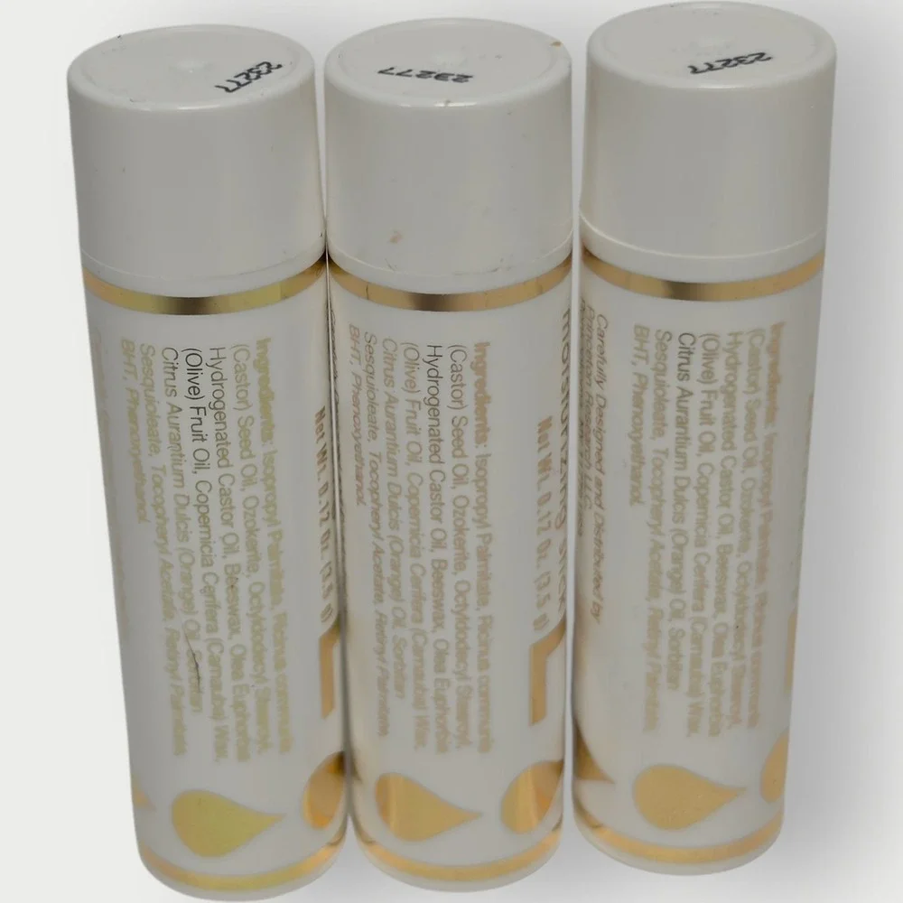 LOT OF 3 Nature's Truth Vitamin E Moisturizing Stick‎ Lip Balm 0.12 oz NEW!